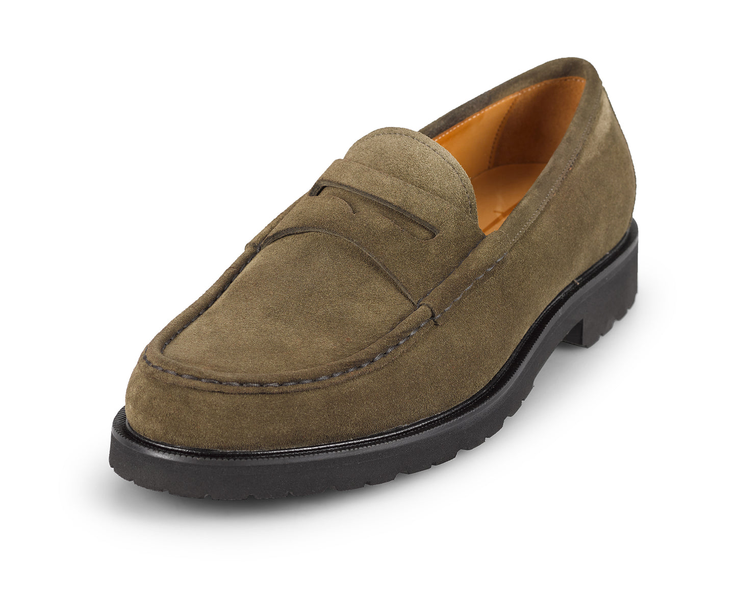 Lug One - Green Suede