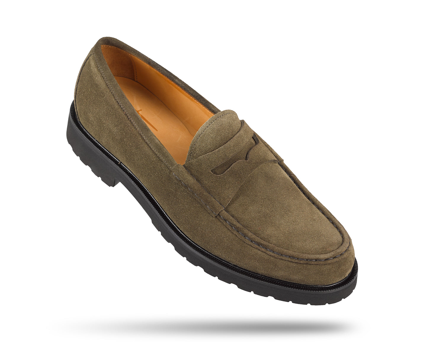 Lug One - Green Suede