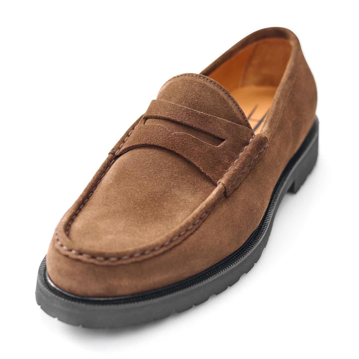 Lug One - Brown Suede