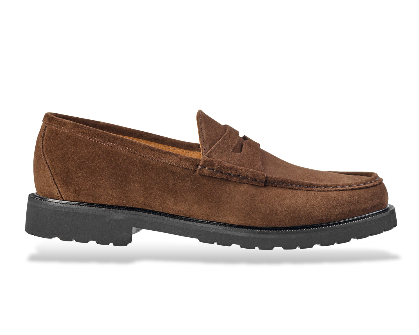 Lug One - Brown Suede